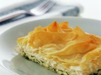 Yufkateig-Spinatkuchen Rezept